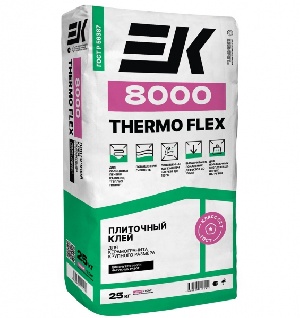 Клей ЕК 8000 THERMO FLEX термостойкий клей 25кг