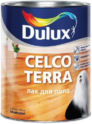 Лак Дулукс (Dulux) ♦ CELCO TERRA 20 (1 л) полуглянцевый