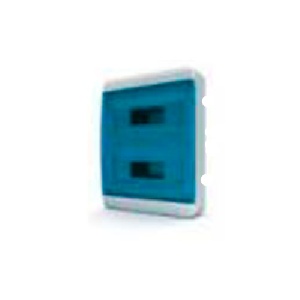 Щит пластиковый распределительный встраиваемый 24 мод. IP40,синяя прозрачная дверца Tekfor