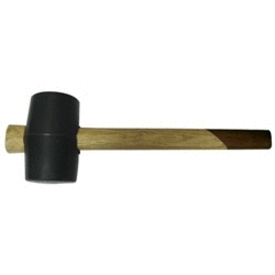 Киянка с деревянной ручкой ♦ (50 мм) 