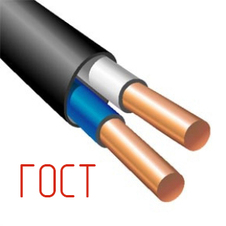 Кабель м. 2-ПВХ ВВГнг 2*4 ГОСТ