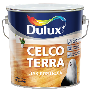 Лак Дулукс (Dulux) ♦ CELCO TERRA 20 (2,5 л) полуглянцевый