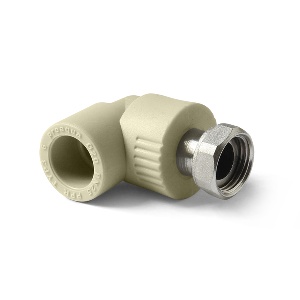 Уголок с накидной гайкой 32x1'' ProAqua серый