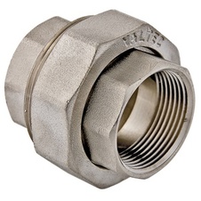 Сгон разъемный 1 1/4" прямой (американка) резьба внутренняя-внутренняя VALTEC
