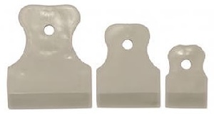 Шпатели резиновые  ♦ набор (40, 60, 80 мм)