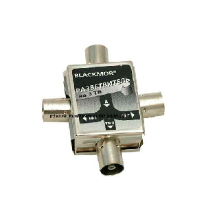 Разветвитель антенный ♦ BLACKMOR MK84/Dori 2302 4TV (5-1000MHz) на F-стандарт