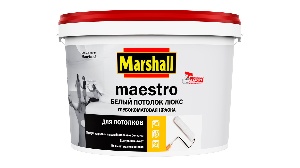 Краска Маэстро белый потолок люкс (2,5л)