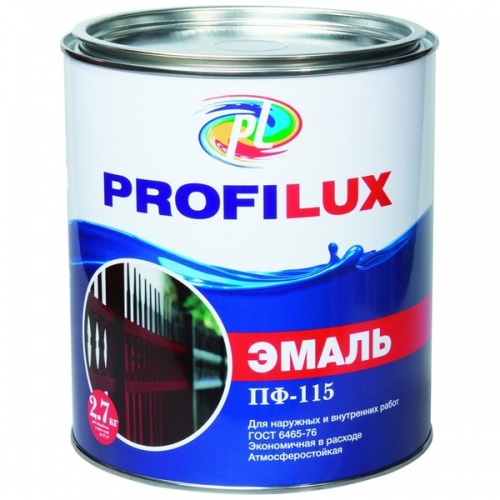 Эмаль Профилюкс ПФ-115 алкидная (1,9 кг) Синяя