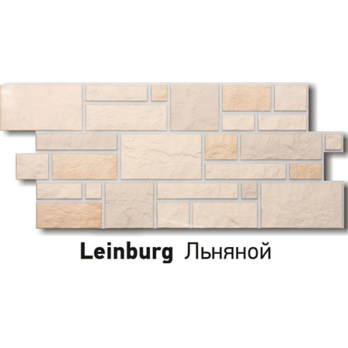 Фасадная панель ♦ (Burg) льняной