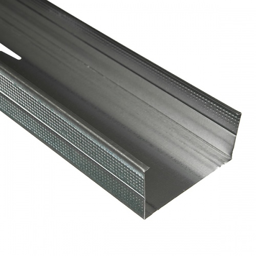 Профиль стоечный оцинкованный ♦ (ПС 100/50 мм) 3 м, толщина 0,4 мм