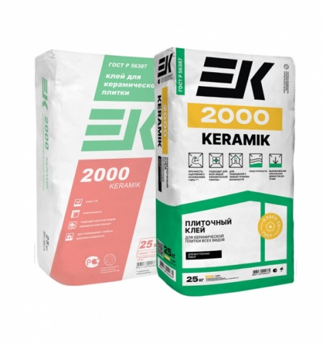 Клей для керамической плитки ♦ ЕК 2000 Keramik (25 кг)
