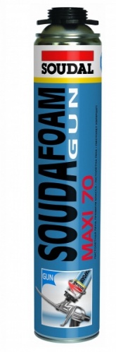 Пена пистолетная ♦ SOUDAFOAM Макси Соудал (SOUDAL) Зимняя 870мл (70 л) Пена пистолетная ♦ SOUDAFOAM Макси Соудал (SOUDAL) Зимняя 870мл (70 л)