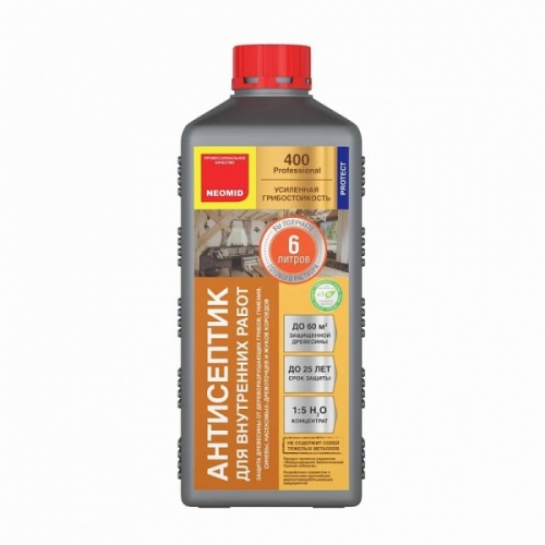 Антисептик для внутренних работ ♦ NEOMID 400 (1 л.)