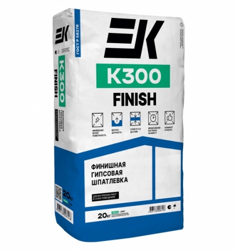 Шпаклевка гипсовая ЕК К300 ♦ универсальная (20 кг)