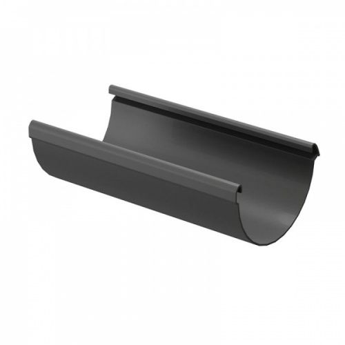 Желоб водосточный ♦ графит (люкс)