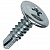 Саморез с прессшайбой сверло ♦ (4,2х13 мм)