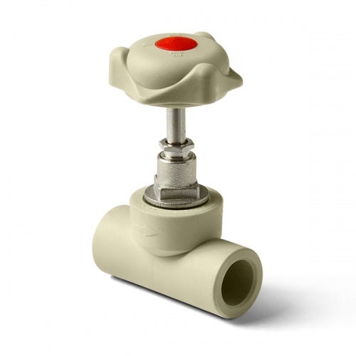 Вентиль 25мм ProAqua серый