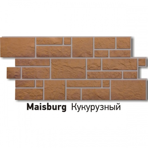Фасадная панель ♦ (Burg) кукурузный