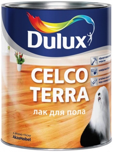 Лак Дулукс (Dulux) ♦ CELCO TERRA 90 (1 л) глянцевый