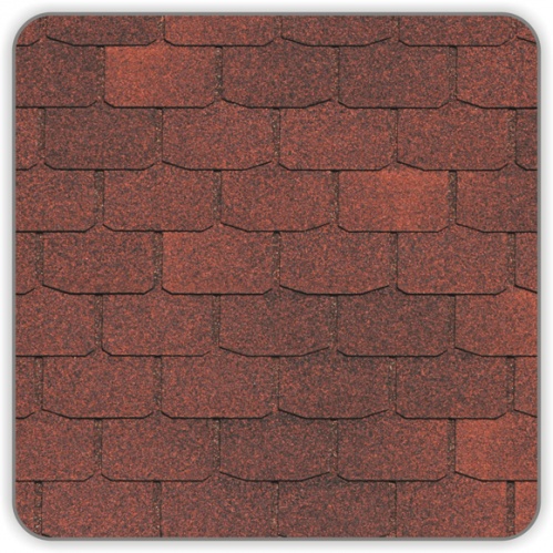 Гибкая черепица коллекция "Цюрих" - Чили