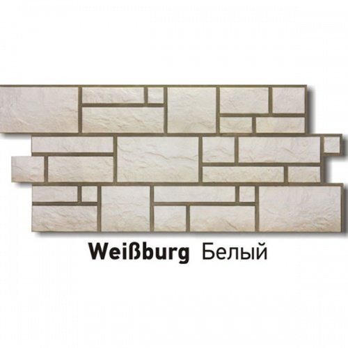 Фасадная панель ♦ (Burg) белый