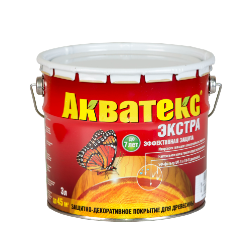 АКВАТЕКС ЭКСТРА (3 л) БЕЛЫЙ