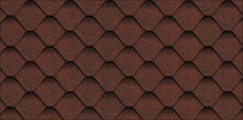 Гибкая черепица коллекция "Ницца" - Барбарис