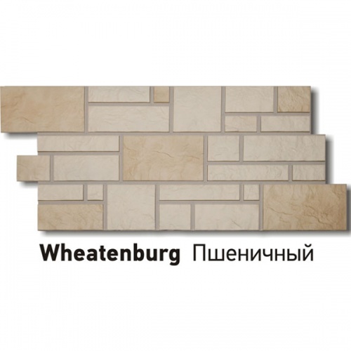 Фасадная панель ♦ (Burg) пшеничный