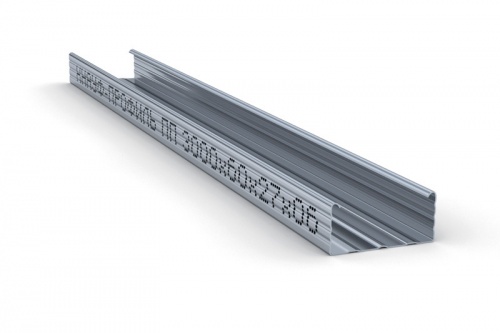 Профиль Кнауф (KNAUF) потолочный оцинкованный ♦ (ПП 60/27) 3 м, толщина 0,6 мм